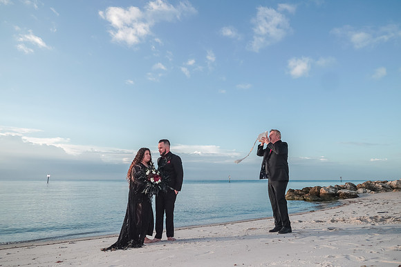 2023-10-31 Jacqueline and Michael Wedding at Smathers Beach Key West-8500