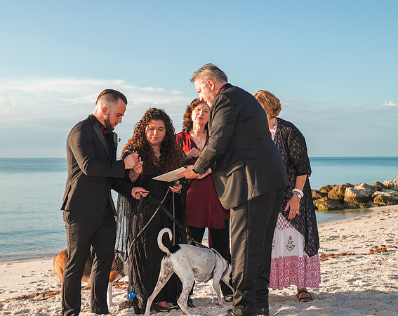 2023-10-31 Jacqueline and Michael Wedding at Smathers Beach Key West-8530