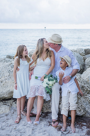 2023-10-14 Smathers Beach Wedding, Key West  1-5
