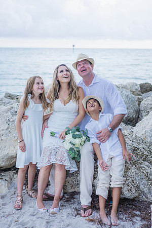 2023-10-14 Smathers Beach Wedding, Key West  1-4