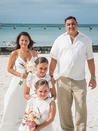 2023-11-28 Adriana and Francesco  Higgs  Beach Wedding Vow Renewal_