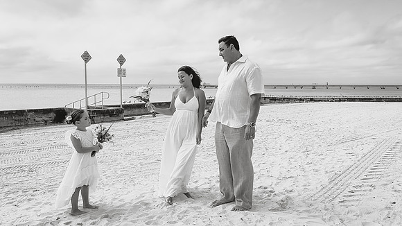 2023-11-28 Adriana and Francesco  Higgs  Beach Wedding Vow Renewal_-41