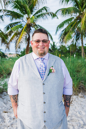 2023-11-24 Sherry and Rod Sunset Wedding At Smathers Beach_-5