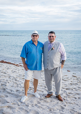2023-11-24 Sherry and Rod Sunset Wedding At Smathers Beach_-14