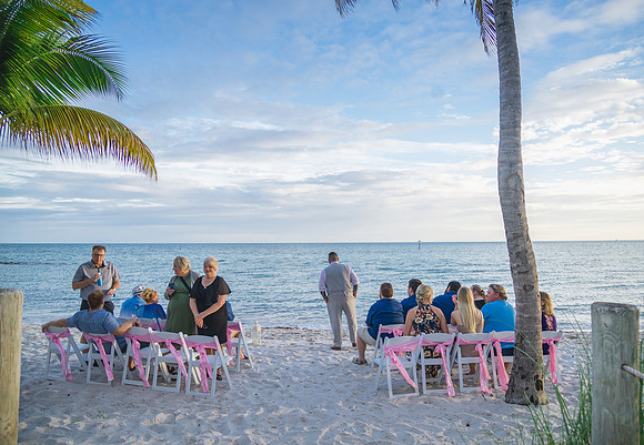 2023-11-24 Sherry and Rod Sunset Wedding At Smathers Beach_-16