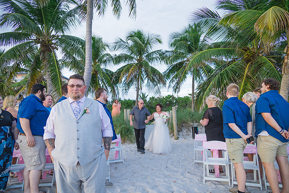 2023-11-24 Sherry and Rod Sunset Wedding At Smathers Beach_-19