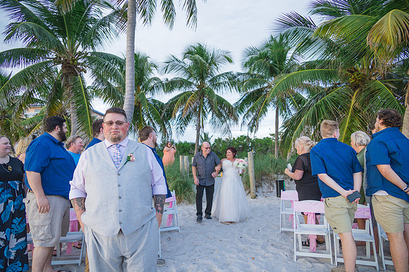 2023-11-24 Sherry and Rod Sunset Wedding At Smathers Beach_-21