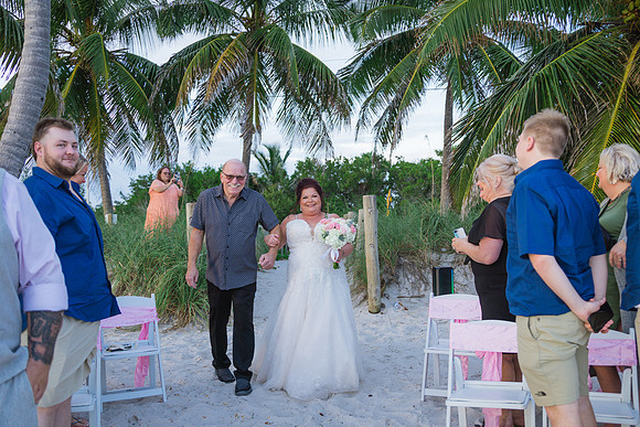 2023-11-24 Sherry and Rod Sunset Wedding At Smathers Beach_-22