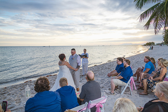 2023-11-24 Sherry and Rod Sunset Wedding At Smathers Beach_-40
