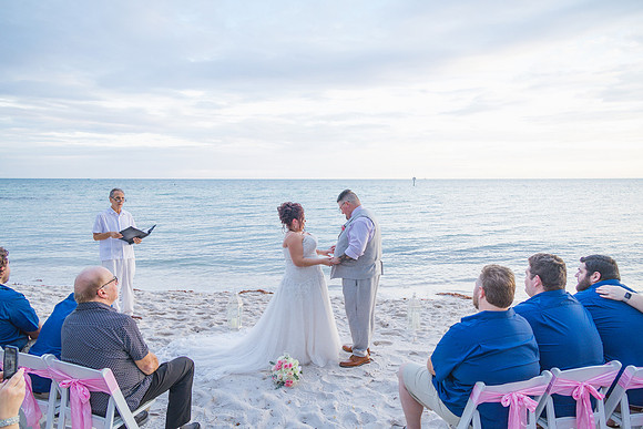 2023-11-24 Sherry and Rod Sunset Wedding At Smathers Beach_-54