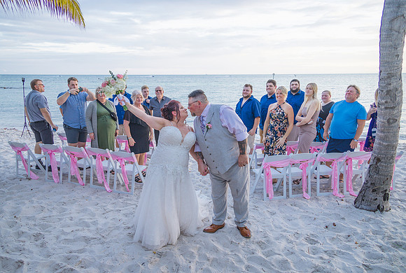 2023-11-24 Sherry and Rod Sunset Wedding At Smathers Beach_-72