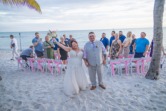 2023-11-24 Sherry and Rod Sunset Wedding At Smathers Beach_-71