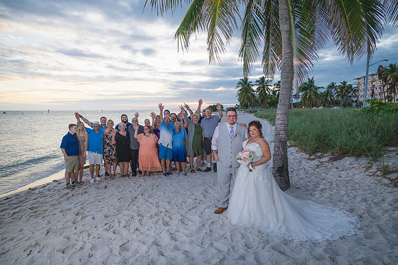2023-11-24 Sherry and Rod Sunset Wedding At Smathers Beach_-76