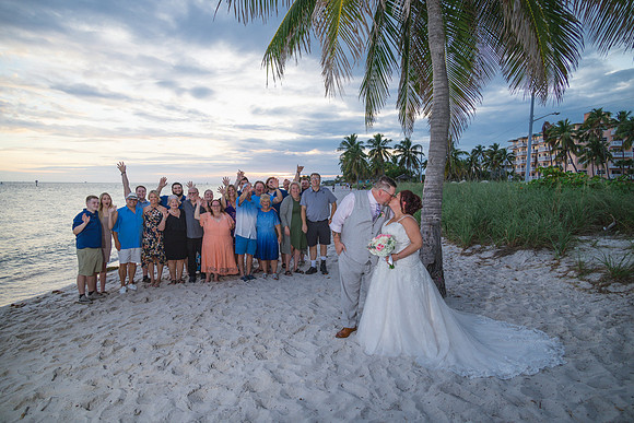 2023-11-24 Sherry and Rod Sunset Wedding At Smathers Beach_-77