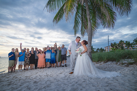 2023-11-24 Sherry and Rod Sunset Wedding At Smathers Beach_-80