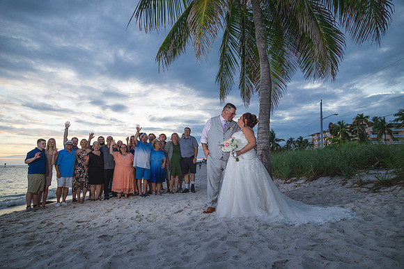 2023-11-24 Sherry and Rod Sunset Wedding At Smathers Beach_-83