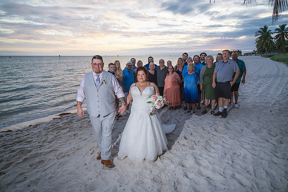 2023-11-24 Sherry and Rod Sunset Wedding At Smathers Beach_-88