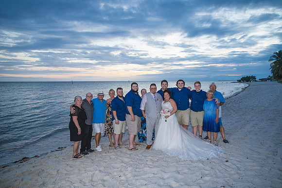 2023-11-24 Sherry and Rod Sunset Wedding At Smathers Beach_-89