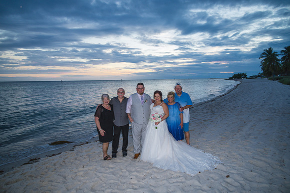 2023-11-24 Sherry and Rod Sunset Wedding At Smathers Beach_-91