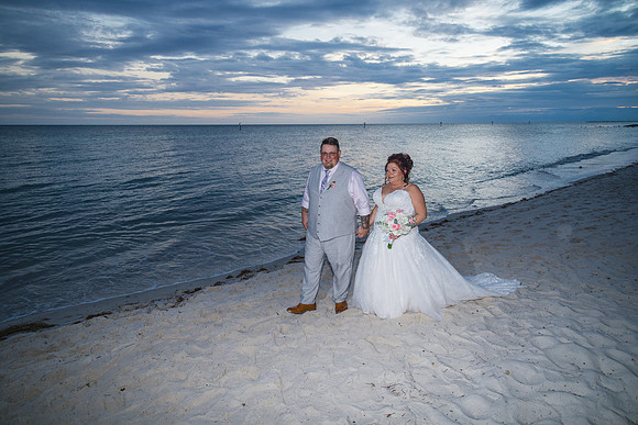 2023-11-24 Sherry and Rod Sunset Wedding At Smathers Beach_-93