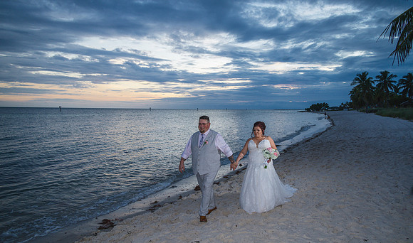 2023-11-24 Sherry and Rod Sunset Wedding At Smathers Beach_-95