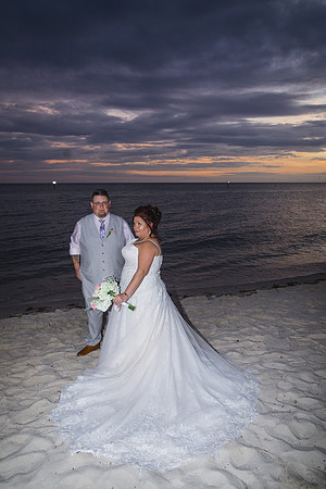 2023-11-24 Sherry and Rod Sunset Wedding At Smathers Beach_-97