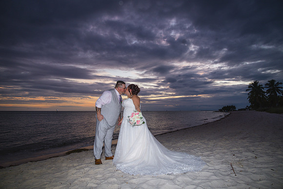 2023-11-24 Sherry and Rod Sunset Wedding At Smathers Beach_-98