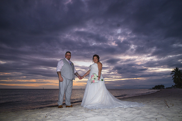 2023-11-24 Sherry and Rod Sunset Wedding At Smathers Beach_-103
