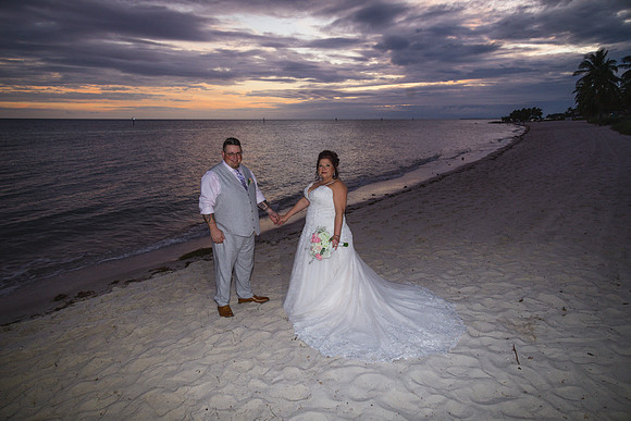 2023-11-24 Sherry and Rod Sunset Wedding At Smathers Beach_-104