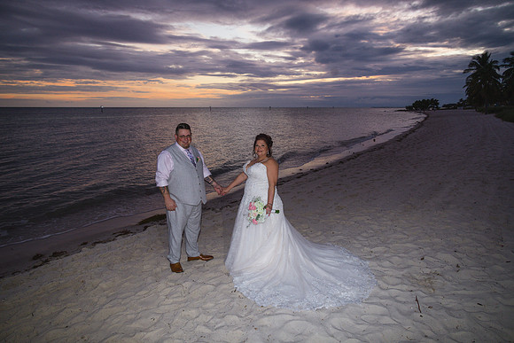 2023-11-24 Sherry and Rod Sunset Wedding At Smathers Beach_-105