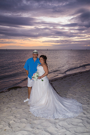 2023-11-24 Sherry and Rod Sunset Wedding At Smathers Beach_-108