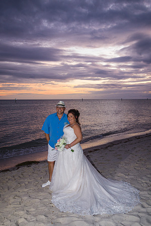 2023-11-24 Sherry and Rod Sunset Wedding At Smathers Beach_-109