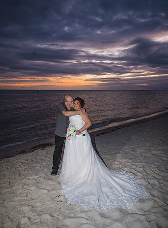 2023-11-24 Sherry and Rod Sunset Wedding At Smathers Beach_-114