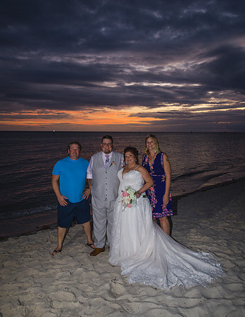 2023-11-24 Sherry and Rod Sunset Wedding At Smathers Beach_-120