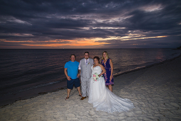 2023-11-24 Sherry and Rod Sunset Wedding At Smathers Beach_-121