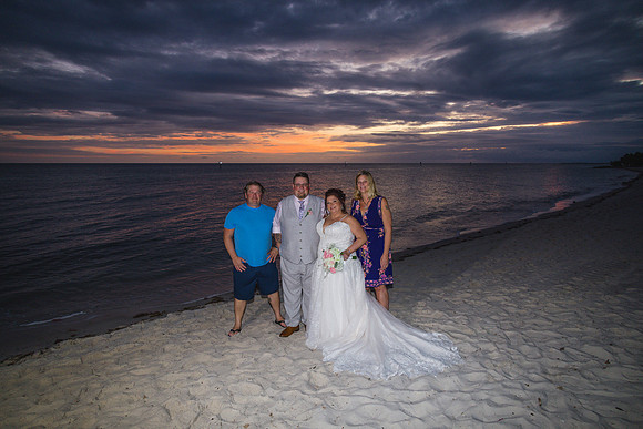 2023-11-24 Sherry and Rod Sunset Wedding At Smathers Beach_-123