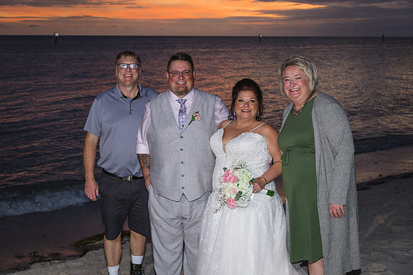 2023-11-24 Sherry and Rod Sunset Wedding At Smathers Beach_-125