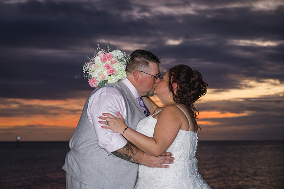 2023-11-24 Sherry and Rod Sunset Wedding At Smathers Beach_-133