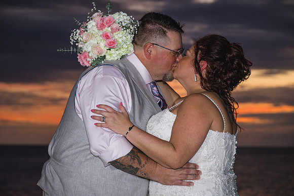 2023-11-24 Sherry and Rod Sunset Wedding At Smathers Beach_-134