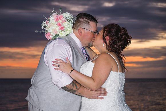 2023-11-24 Sherry and Rod Sunset Wedding At Smathers Beach_-136