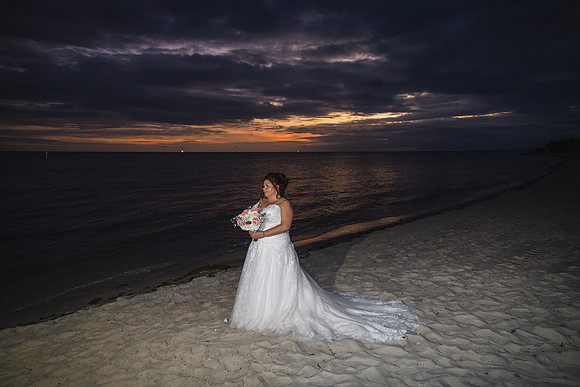 2023-11-24 Sherry and Rod Sunset Wedding At Smathers Beach_-140