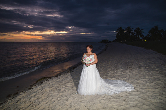 2023-11-24 Sherry and Rod Sunset Wedding At Smathers Beach_-141