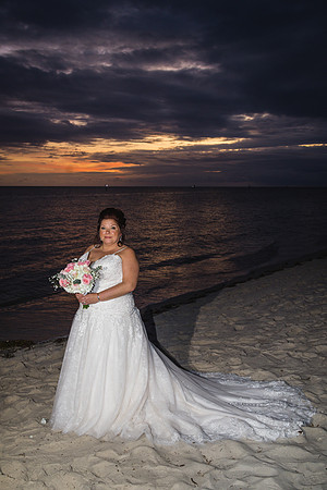 2023-11-24 Sherry and Rod Sunset Wedding At Smathers Beach_-142