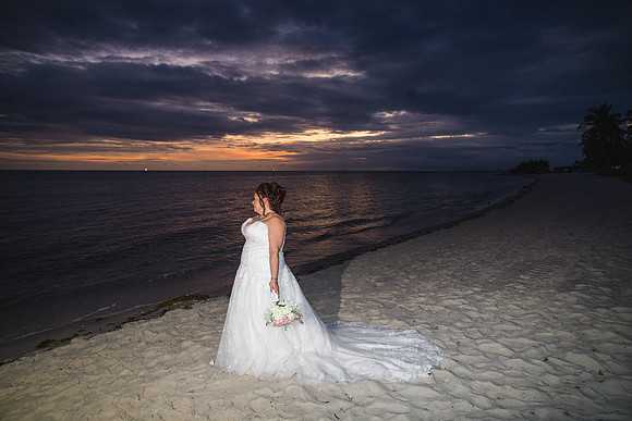 2023-11-24 Sherry and Rod Sunset Wedding At Smathers Beach_-143