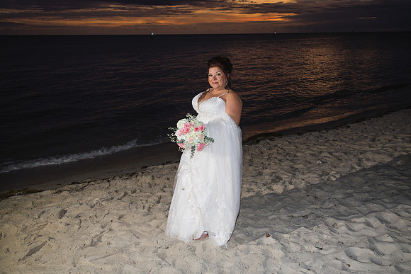 2023-11-24 Sherry and Rod Sunset Wedding At Smathers Beach_-146