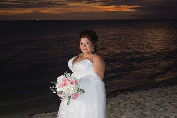2023-11-24 Sherry and Rod Sunset Wedding At Smathers Beach_-147