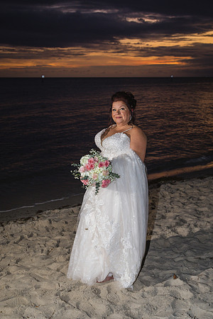 2023-11-24 Sherry and Rod Sunset Wedding At Smathers Beach_-148