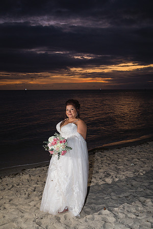2023-11-24 Sherry and Rod Sunset Wedding At Smathers Beach_-151