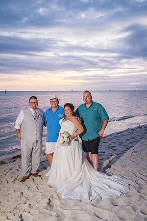 2023-11-24 Sherry and Rod Sunset Wedding At Smathers Beach-48