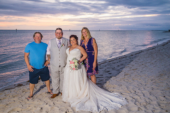 2023-11-24 Sherry and Rod Sunset Wedding At Smathers Beach-49